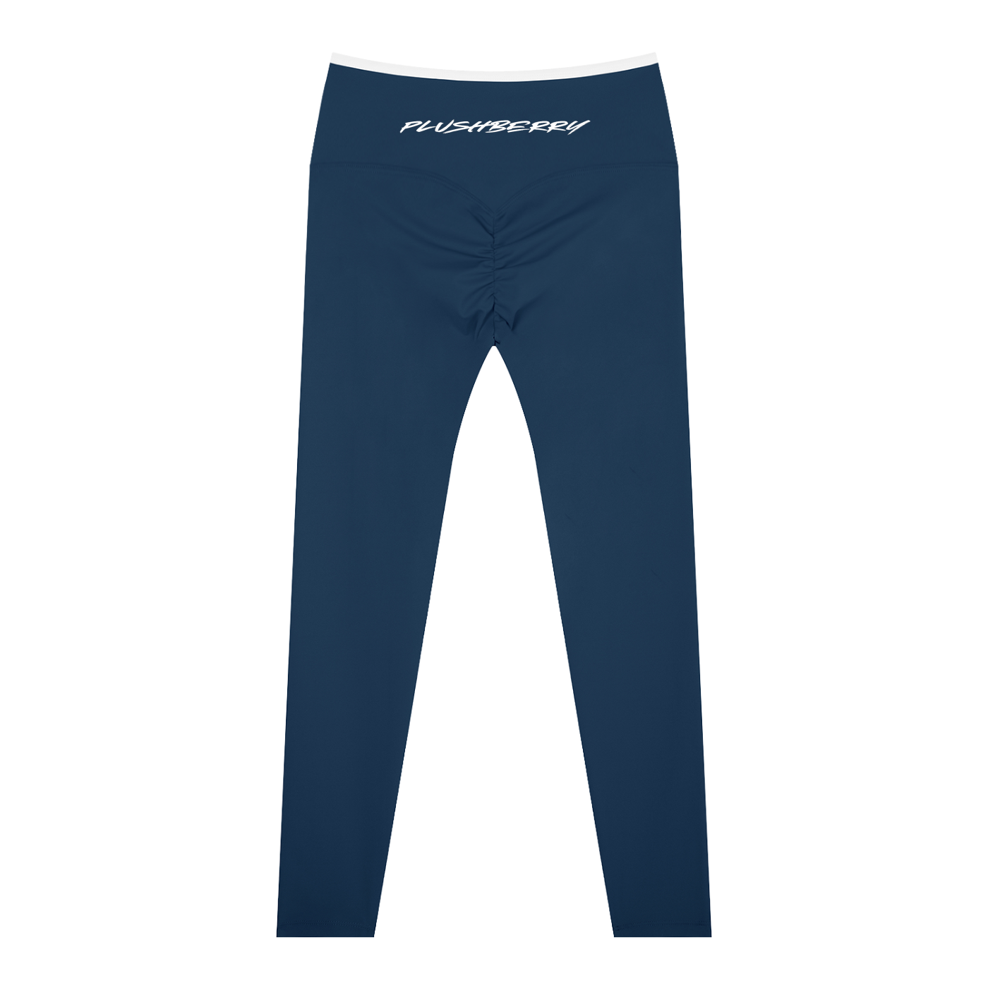 Teddy-Touch High-Waisted Scrunch Leggings by Plushberry