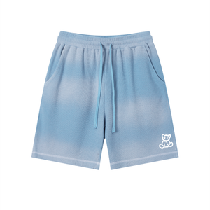 Plushberry Contrast Stitch Loose Shorts
