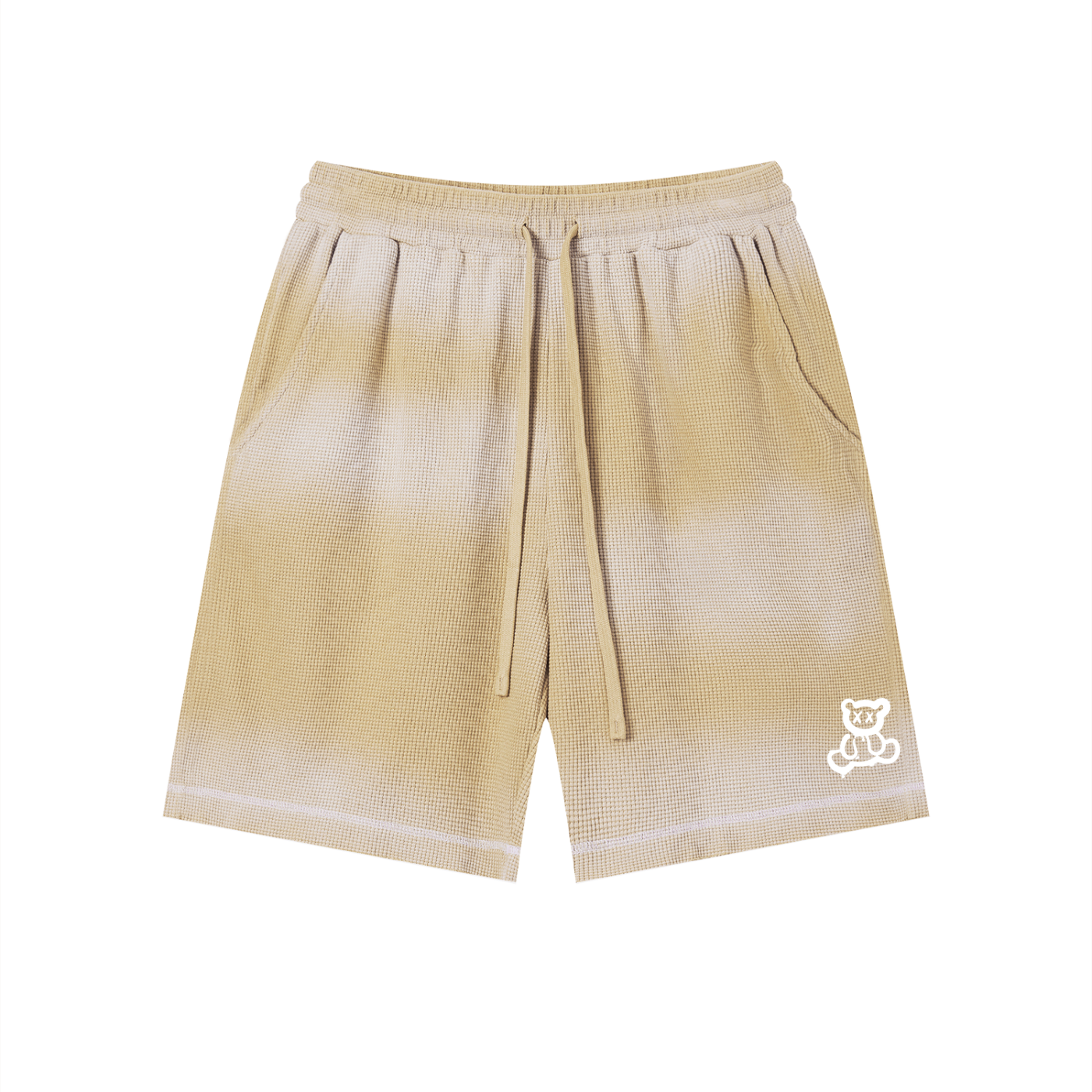 Plushberry Contrast Stitch Loose Shorts