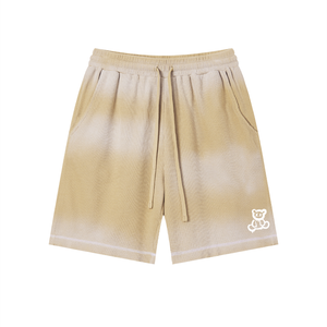 Plushberry Contrast Stitch Loose Shorts