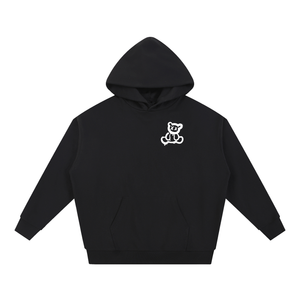 hoodie,graffiti,streetwear,unisex,heavyweighthoodie,teddybear,stayplushy,blackhoodie,plushberrybear