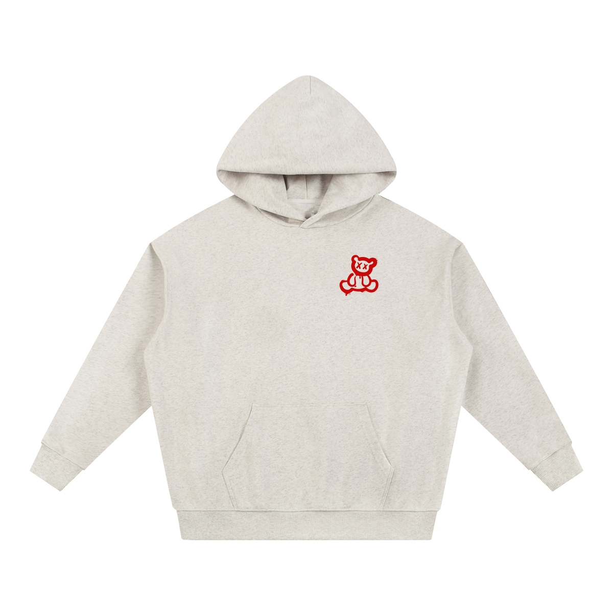 plushberry,stayplushy,softheartstrongmind,messagehoodie,teddybear,streetwear,hoodie,cream,mentalhealth
