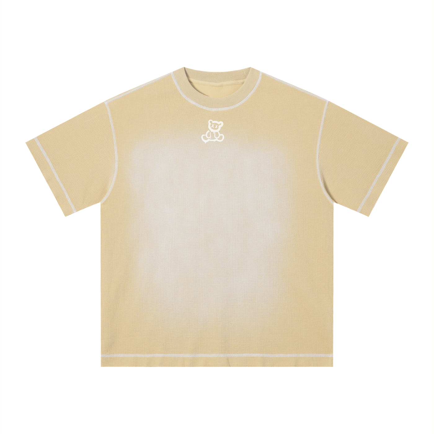 Plushberry Happiness Requires Struggle Contrast Stitch Loose Tee